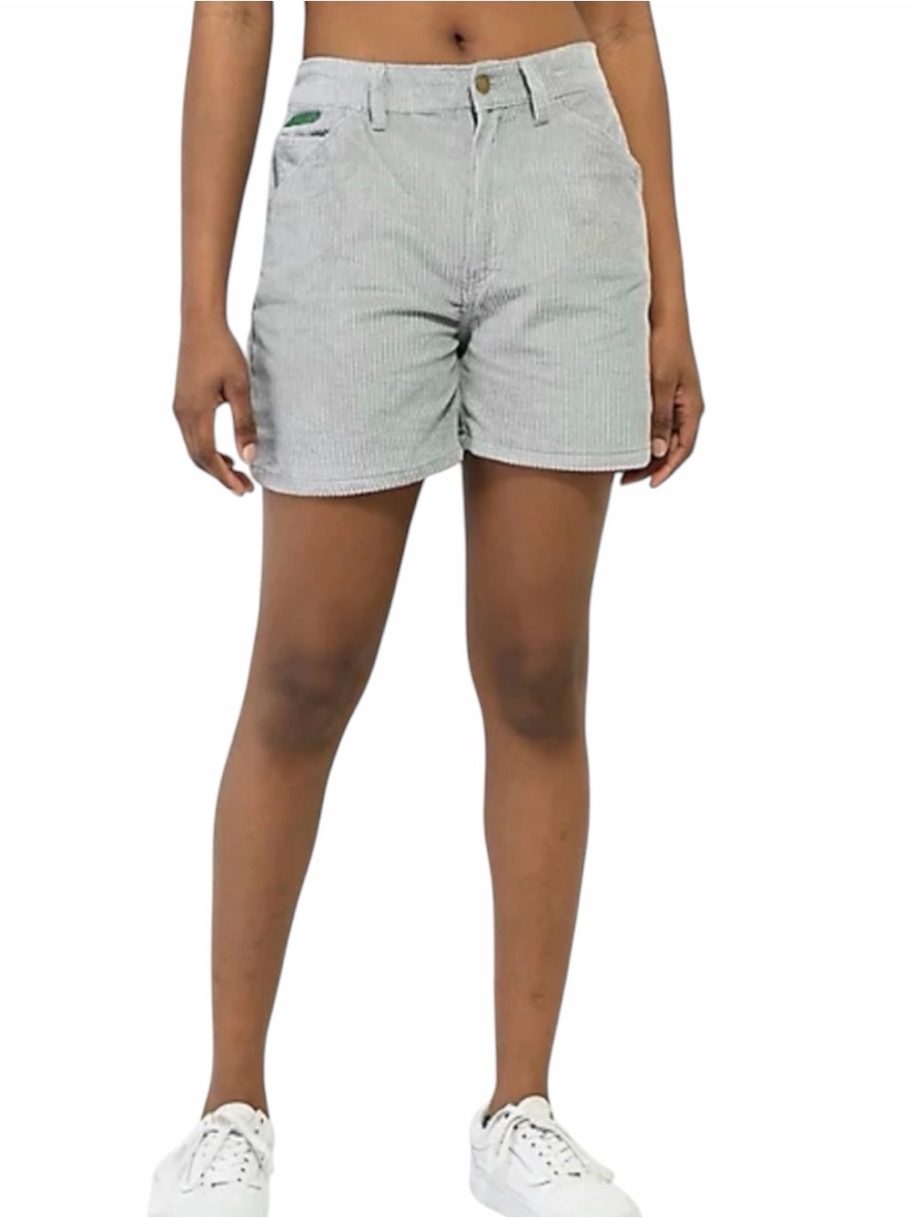 Empyre Laurel Carp‎ Grey Corduroy Shorts - Size Small